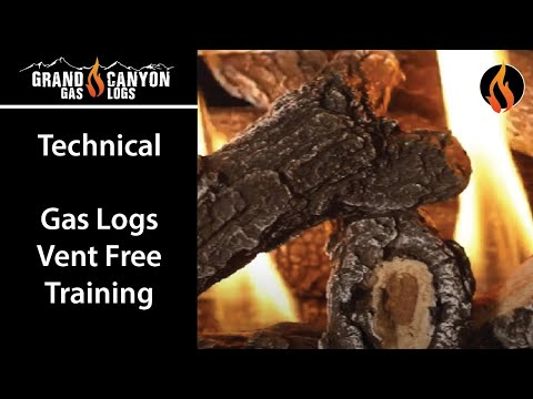 Grand Canyon Gas Logs Vent Free Product Training Video