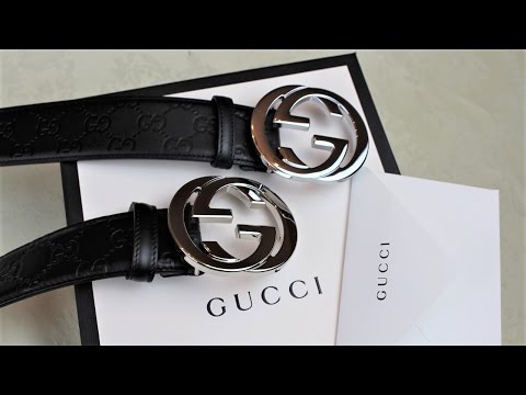 TIPS ON SPOTTING A FAKE GUCCI BELT | Authentic vs Replica Gucci Belt Comparison Video