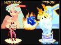 Night Warriors Darkstalkers Revenge Morrigan Arcade