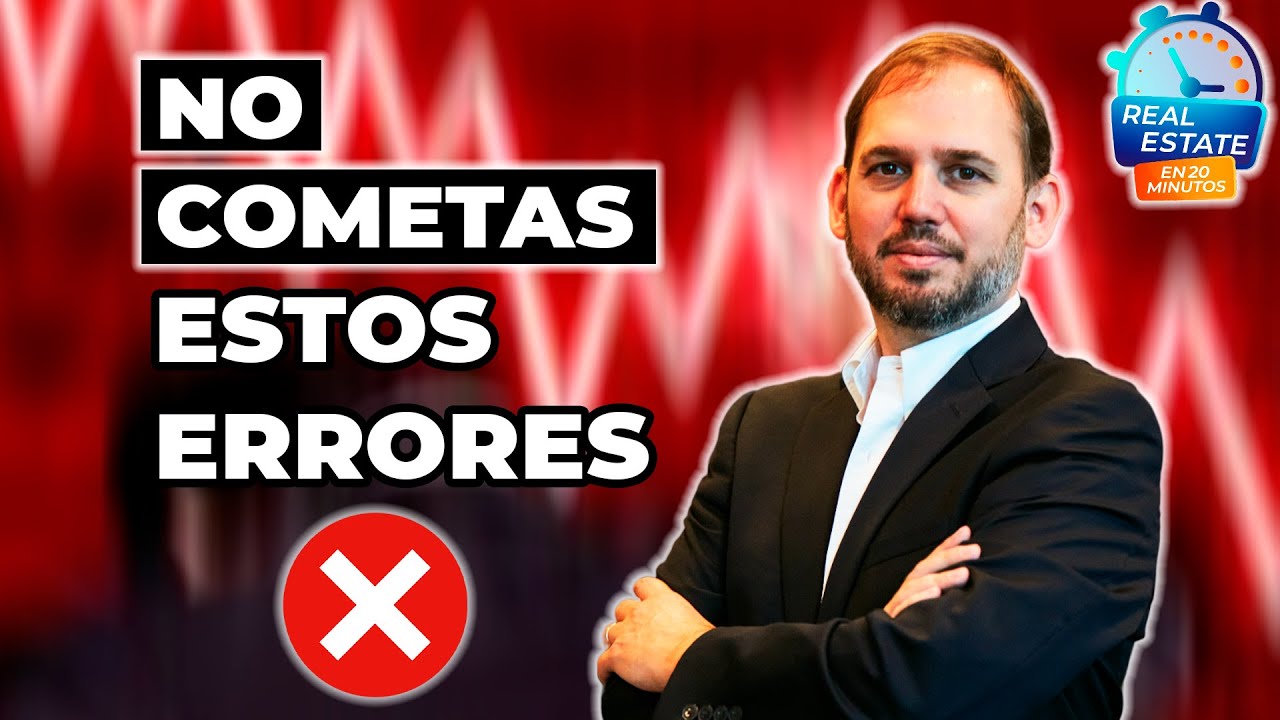 😱 5 ERRORES que cometen los NUEVOS AGENTES inmobiliarios al precalificar CLIENTES❌