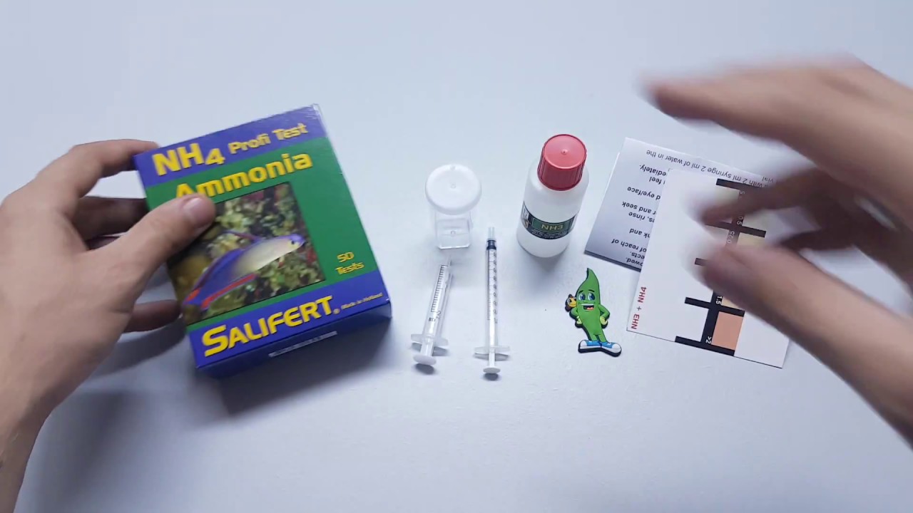 Aquaplantsonline - Unboxing Salifert Ammonia (NH4) test