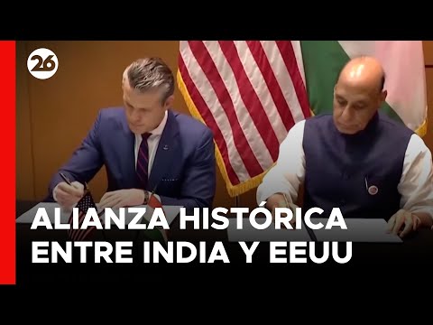 🤝 HISTORIC MILITARY ALLIANCE: US and INDIA SIGN 10-YEAR DEFENSE AGREEMENT