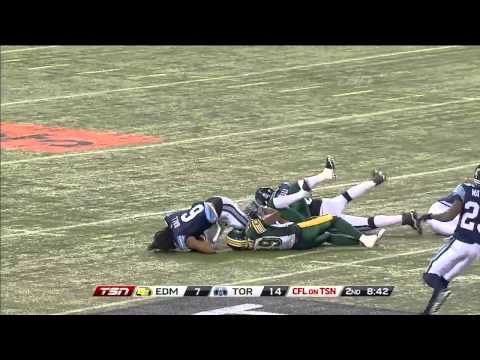 CFL ESF Recap: Edmonton 26, Toronto 42 - November 11, 2012