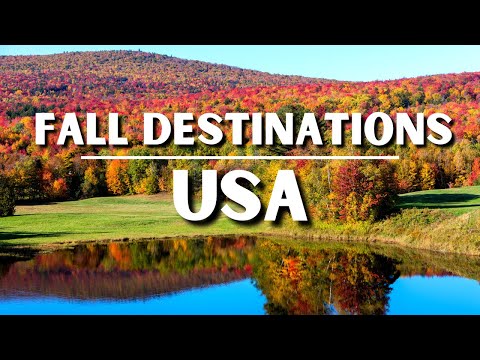 The 12 BEST Places To See Fall Foliage In The US | STUNNING American Fall Destinations