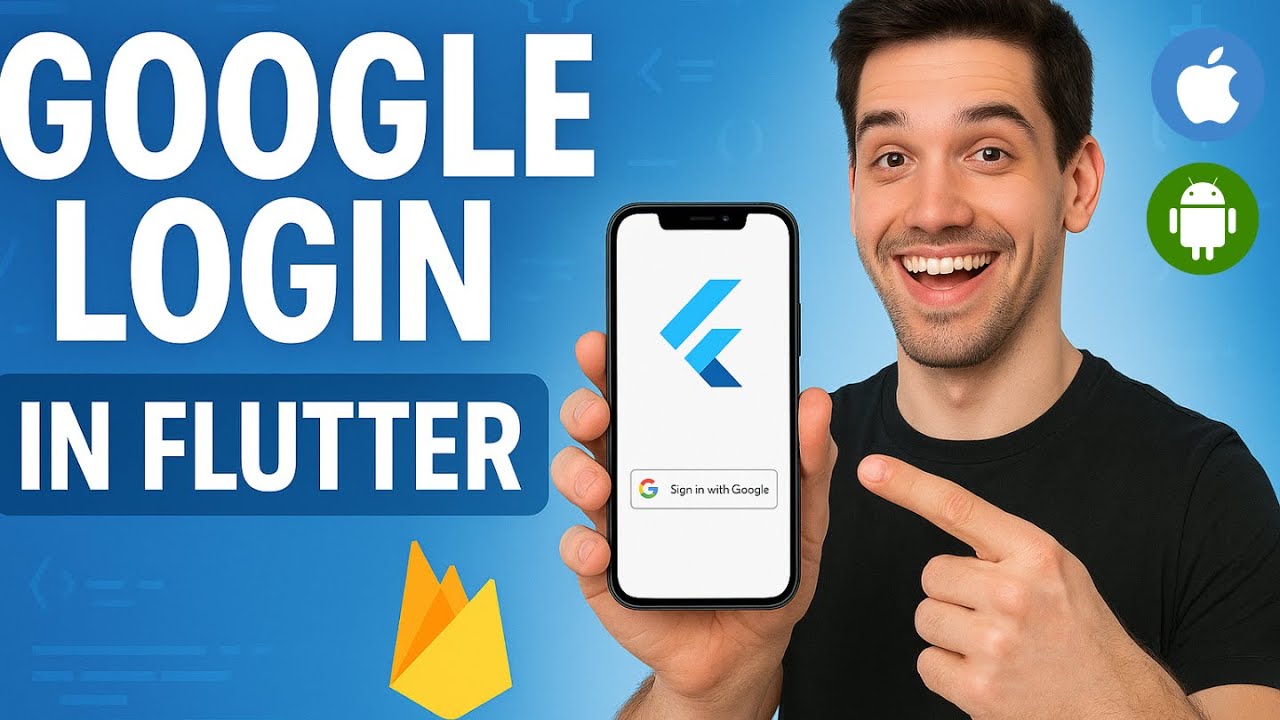 Google Login in Flutter Firebase (Android & iOS) | Firebase Authentication Tutorial