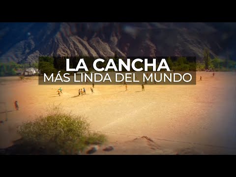 LA CANCHA MÁS LINDA DEL MUNDO: ESTÁ EN ARGENTINA A 2300 METROS DE ALTURA Y DESLUMBRA AL PLANETA