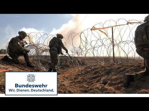 Pioniere der Bundeswehr in Litauen beim Engineer Thunder 2017