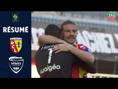 RC LENS - NÎMES OLYMPIQUE (2 - 1) - Résumé - (RCL - NO) / 2020-2021