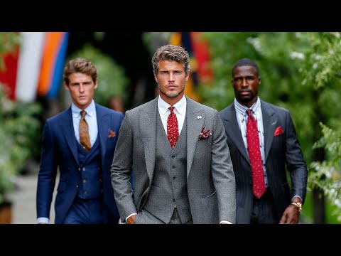 Ralph Lauren SS 2026 Men’s: Steel Gray & Terracotta | Polished Urban Ease