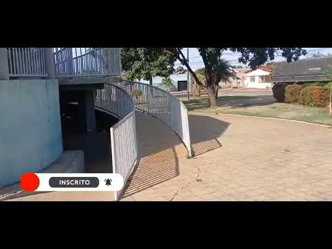 Praça Central de Lagoa Grande MG. Dia 16 de novembro 2025