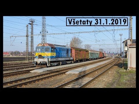 Vlaky Všetaty 31.1.2019