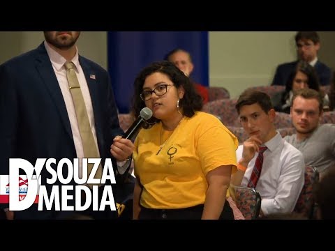 D'Souza DESTROYS "proud Democrat" in heated Q&A