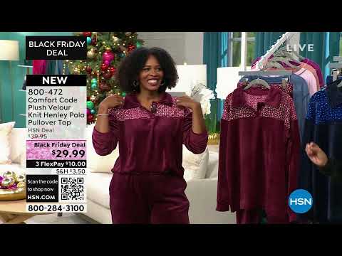 HSN | Comfort Code by Cuddl Duds Gifts 10.05.2023 - 11 AM