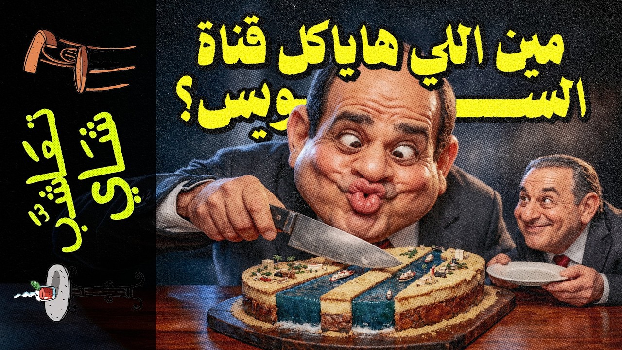 {تعاشب شاي}(2455) مين اللي هاياكل قناة السويس