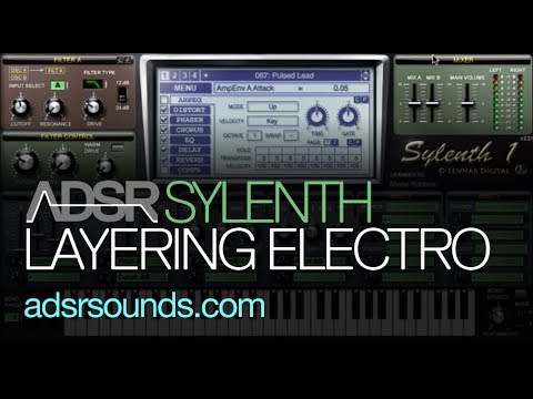 Sylenth tutorial - Layering Two Electro Leads