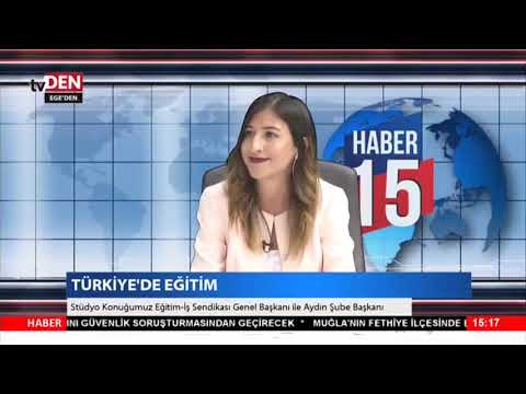 Genel Başkanımız Orhan Yıldırım, Aydın TVDEN kanalında canlı yayın konuğu oldu. | EĞİTİM İŞ