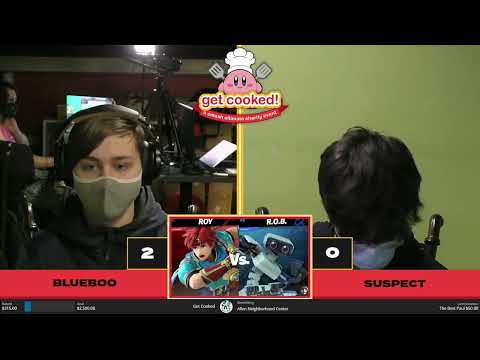 Get Cooked Top 32: Blueboo (Roy/Young Link) vs Suspect (Wolf/ROB)