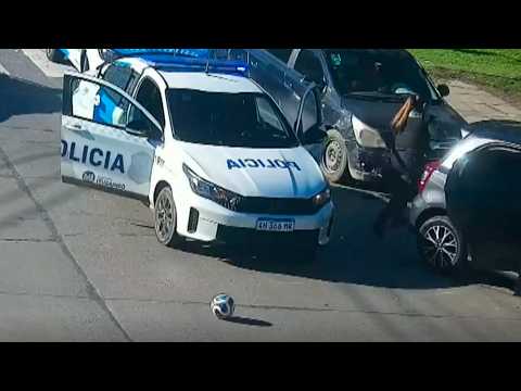 Persecución, tiros y un chico baleado en Ituzaingó