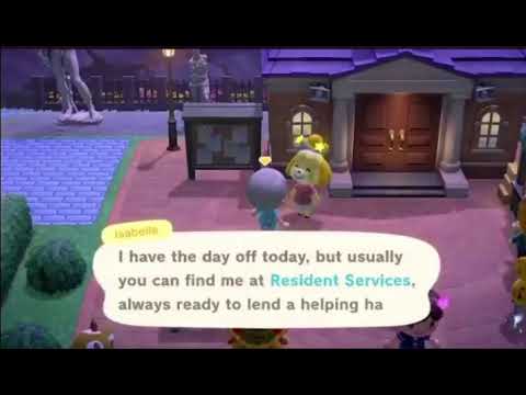 What Happens if You Meet Isabelle for the First Time at a fireworks show | AC New Horizons