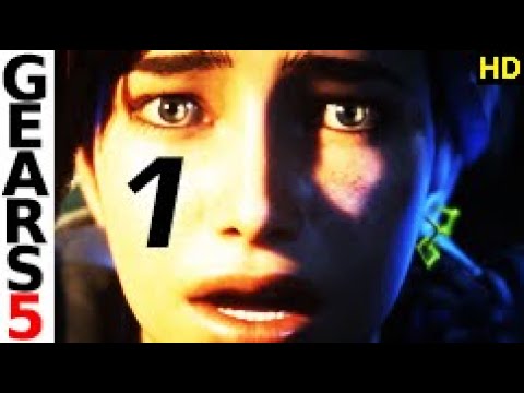 GEARS 5. Complete CO-OP Campaign Gameplay. Playthrough Commentary. Part 1. PC HD (Gears of War 5)