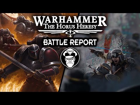 ITS NEVER BEEN DONE! Imperialis Militia Vs Dark Angels! 3000pts Battle Report | Horus Heresy