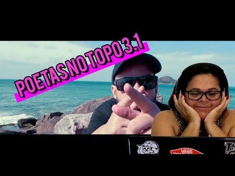 MINHA MÃE REAGINDO À "Poetas no Topo 3.1 - Qualy I Rincon I Clara I Liflow I Luccas Carlos..."
