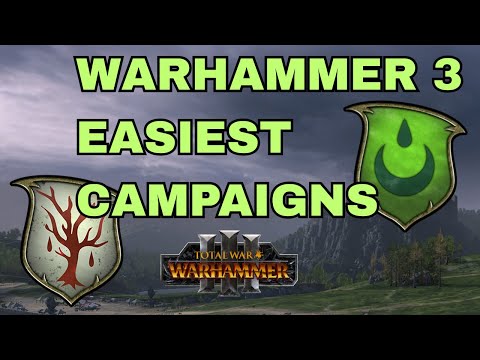 The Easiest Legendary Campaigns - Wood Elves - Drycha and Durthu - Total War Warhammer 3