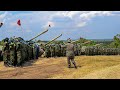 MUSEVENI personally leads UPDF firing drills at Kaweweta military training school- warfare skills