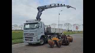 Volvo FH 13.480 8X2 HIAB 477E6 +JIB Pritsche LKW | Bild 4 - Autoline