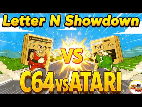 C64 vs Atari 800XL: 7 N Games Battle (I've Been Playing the WRONG Version for 40 Years!)