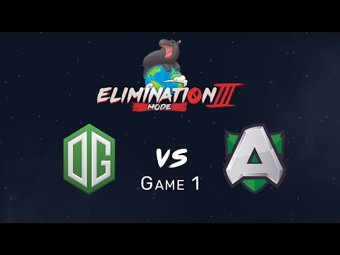 Elimination Mode 3 - OG vs Alliance - EU Finals Game 1