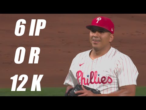 Ranger Suarez Strikes Out Career High 12 vs Mets!