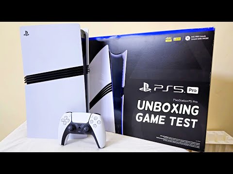 PS5 PRO Unboxing! & Game Test (Playstation 5 PRO Unboxing)