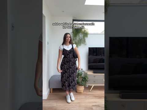 Ways to style a strappy dress modestly🤍