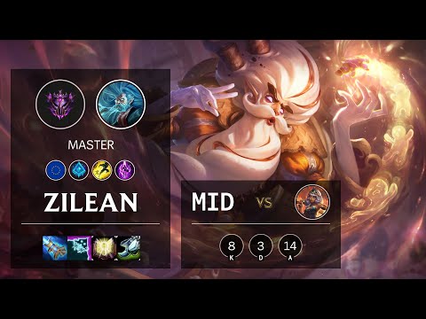 Zilean Mid vs Qiyana - EUW Master Patch 10.16