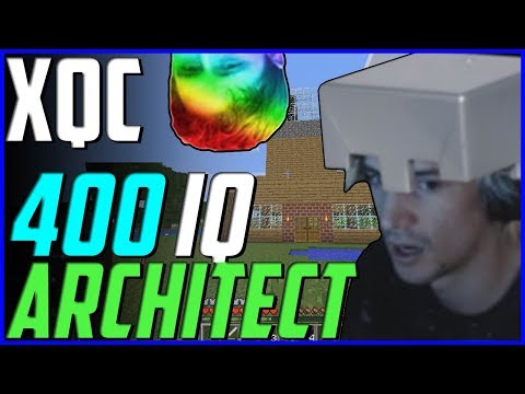 400IQ ARCHITECT - XQC MINECRAFT AETHER MOD #1 | xQcOW