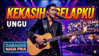 Download lagu Ungu - Kekasih Gelapku Karaoke Nada Pria | Full Lirik & Musik HD mp3