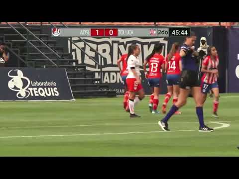 Gol de D. Carrandi | A. SAn Luis 1- 0 Toluca | LigaBBVAMXFemenil | Guard1anes 2021 J16