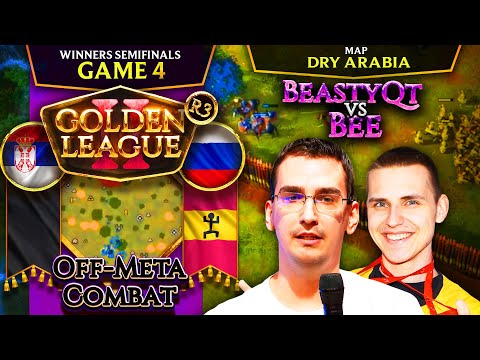 ⭐Beastyqt vs Bee G4 - Golden League II - Off-Meta Combat