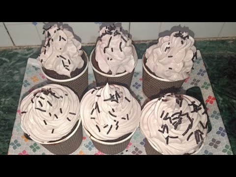 Chocolate cupcakes |easy & simple chocolate cupcakes recipe|Cook with shahina