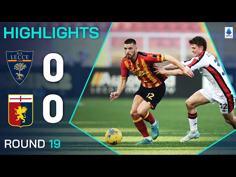 LECCE-GENOA 0-0 | HIGHLIGHTS | Stalemate at the Via del mare | Serie A 2024/25