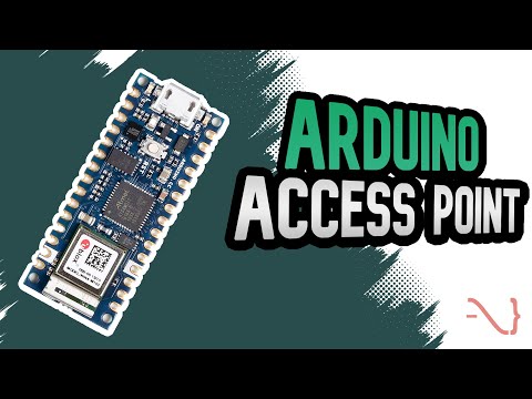 Creare un Access Point con Arduino Nano 33 IoT