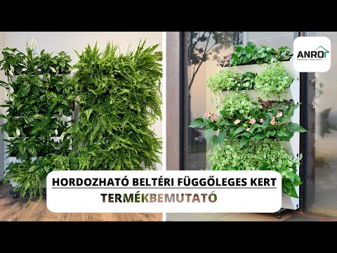 , title : 'Hordozható függőleges kert - Zöld fal termékbemutató'