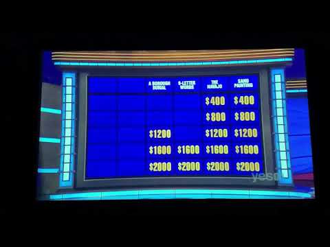 Double Jeopardy, Cory Barger Day 3 - 2nd Daily Double (9/16/20)