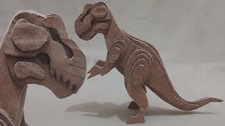 DIY T-Rex Using Cardboard | DIY Dinosaur Using Cardboard