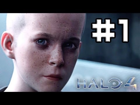 Halo 4 Walkthrough / Playthrough Part 1 -THE BEGINNING- [HD Gameplay and Commentary]