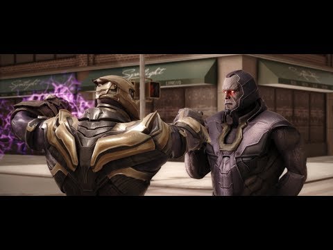 DARKSEID VS THANOS Animated Short (Infinity War 3D Animation)