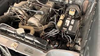 1967 Mercedes-Benz 250 SE Coupe Cold Start