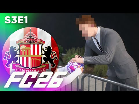 Our European era begins... | FC 26 Sunderland Career Mode S3E1