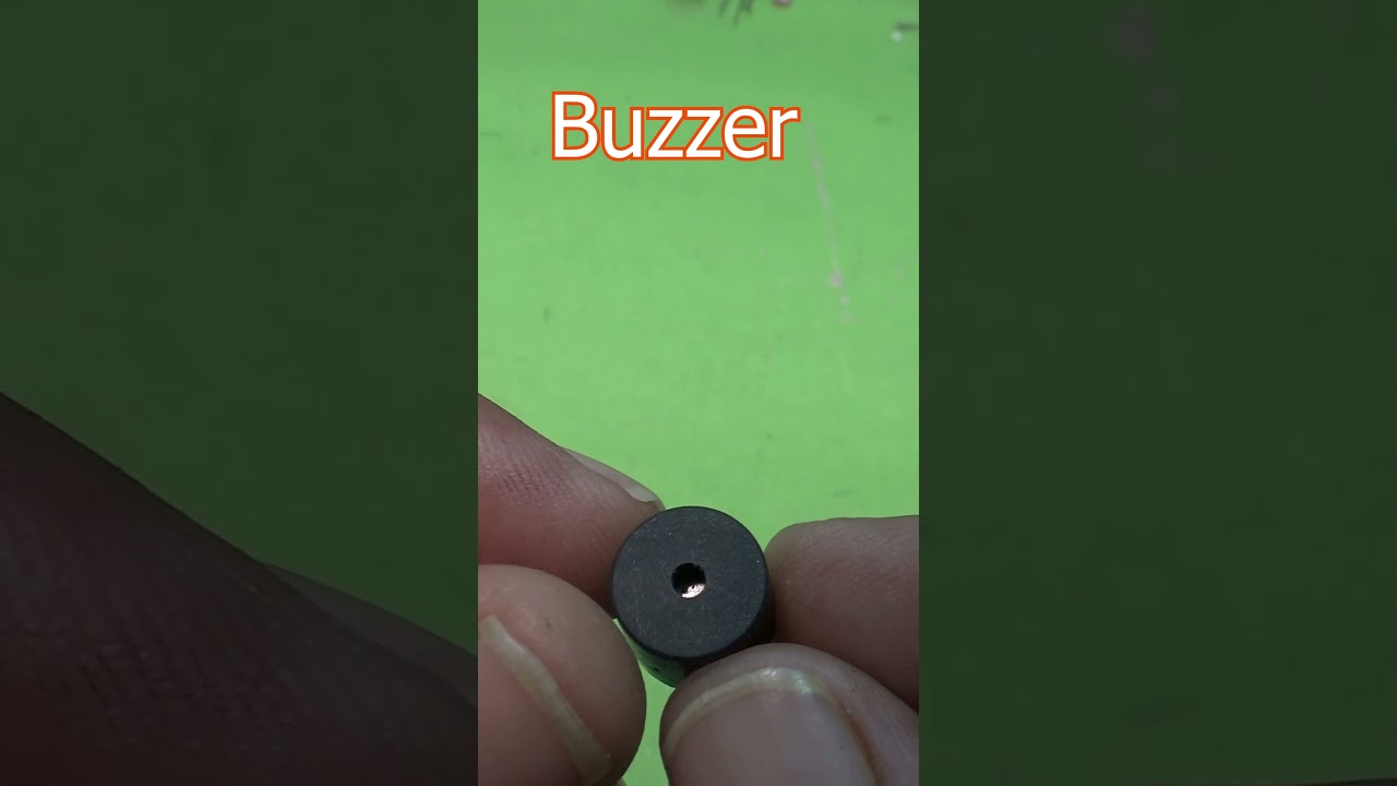 Buzzer #technology #electrical #electronic #experiment